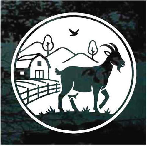 Goat Farm Logo decals stickers