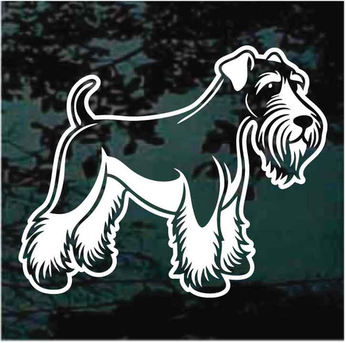 Sweet Kerry Blue Terrier decals stickers