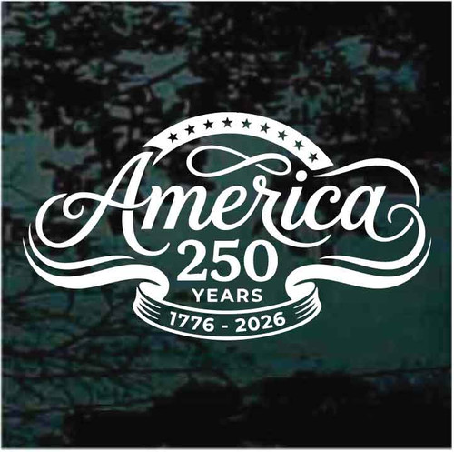 American 250 decals stickers