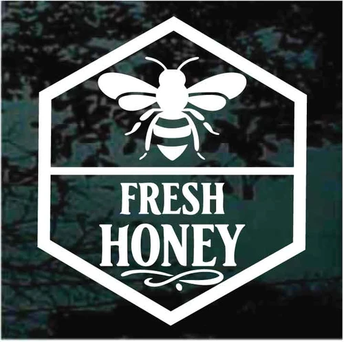 Fresh Honey Label decals stickers