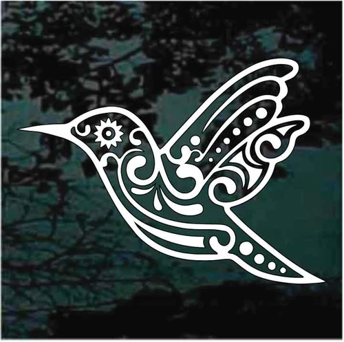 Decorative Hummingbird decals stickers