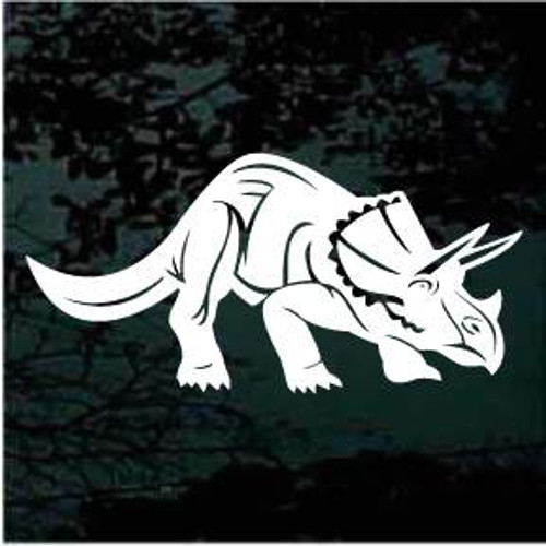 Tricerotops Dinosaur Window Decals