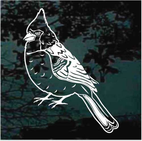 Detailed Cardinal decals stickers
