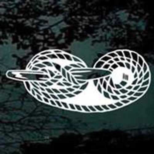 Cleat and rope boating decals stickers
