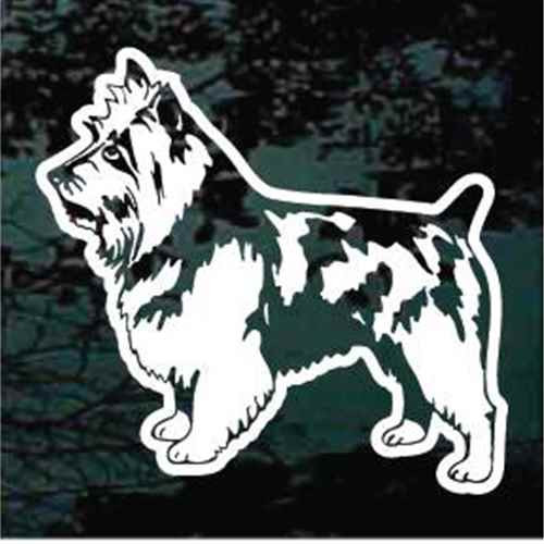 Australian Terrier car window decals stickers