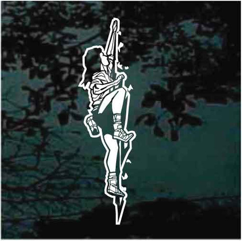 Extreme Rock Climbing car window decals stickers