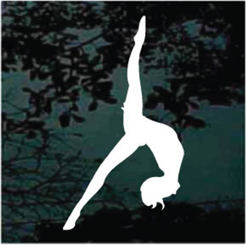 Gymnastics Gymnast Tumbler Decals