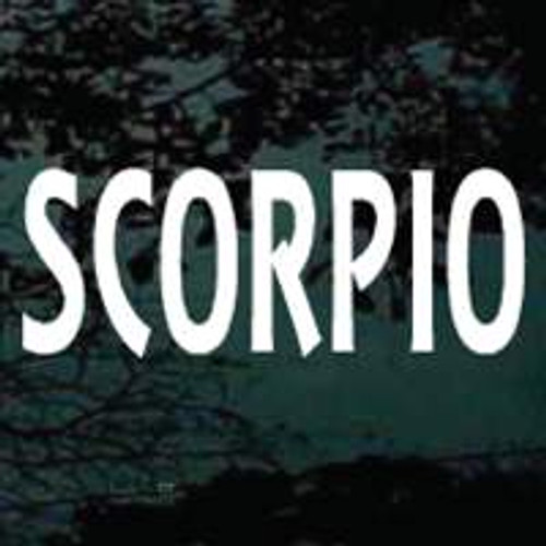 Scorpio Horoscope 01