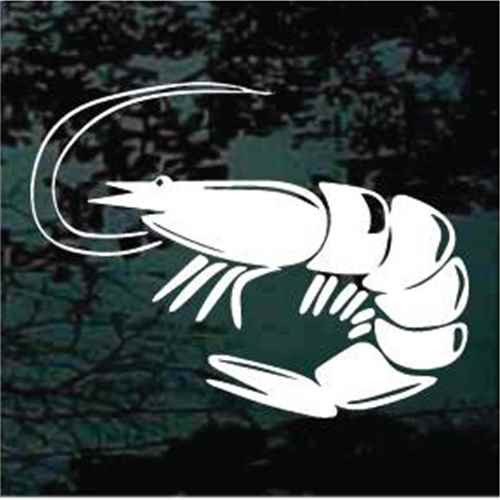 Fresh Shrimp Window Decals