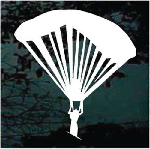 Skydiving Parachute Silhouette 