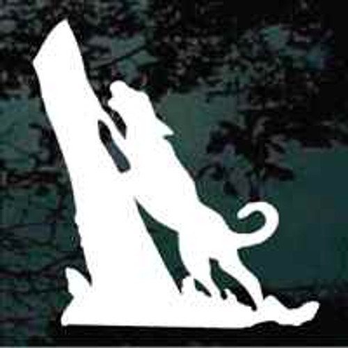 Treeing Walker Coon Hunting Window Decals