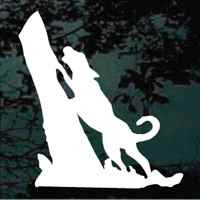 Treeing Walker Coon Hunting car window decals stickers