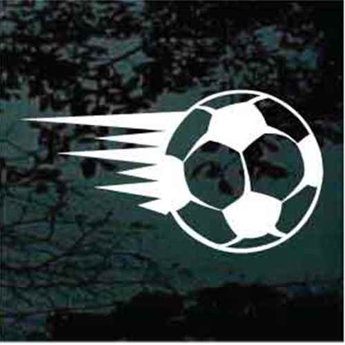 Fast Soccer Ball Decals