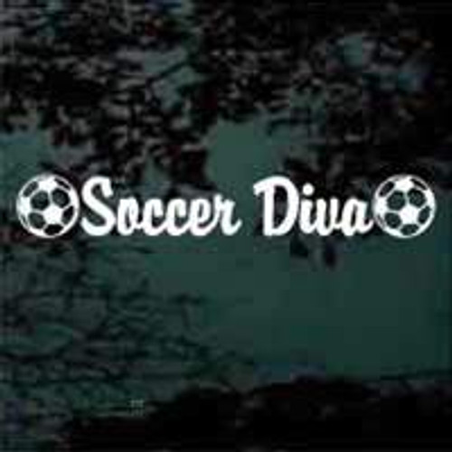 Soccer Diva Decals