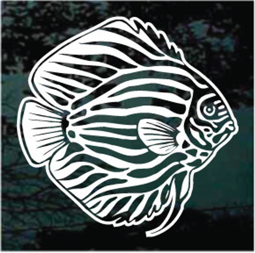 Exotic Tropical Fish car window decals stickers