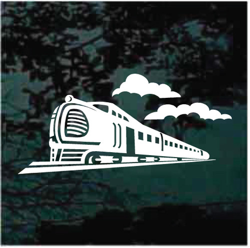 Passenger Train car window decals stickers