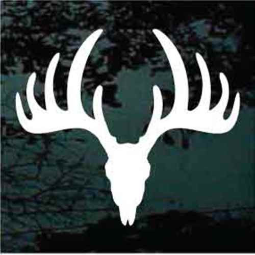 Large Deer Antlers decals stickers