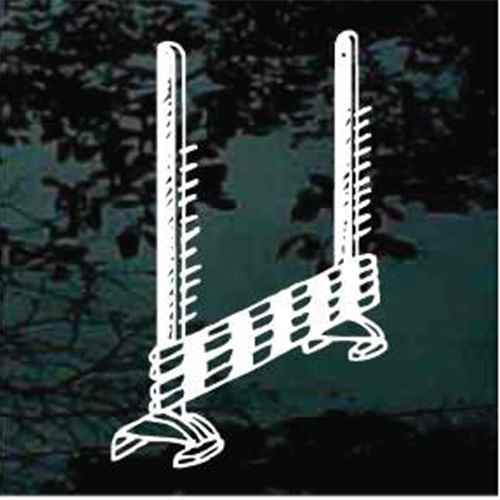 Agility Jump car window decals stickers Agility Jump car window decals stickers