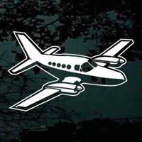 Passenger Aircraft car window decals stickers