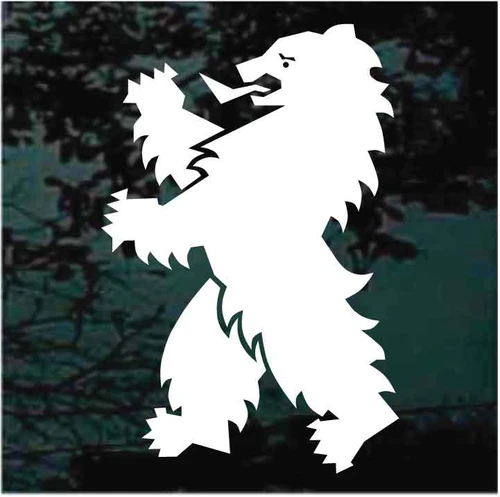 Bear Crest decals stickers