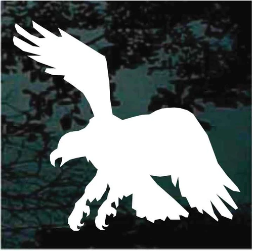Hawk Landing Silhouette decals stickers