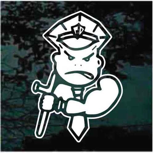 Bad Boy Cop car window decals stickers