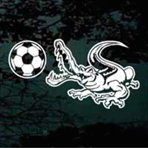 Gators Soccer Decals Stickers