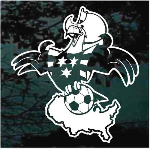 Eagle Soccer car window decals stickers