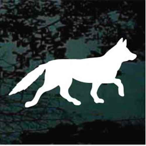 Stalking Fox Window Decals