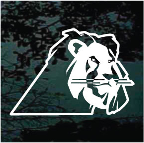 Nice Lion Head Window Decals