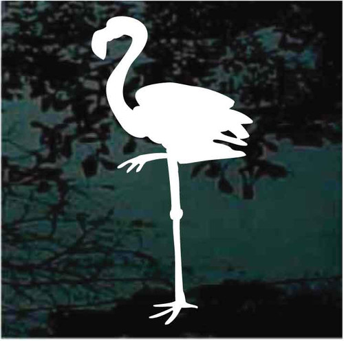 Flamingo Standing decals stickers
