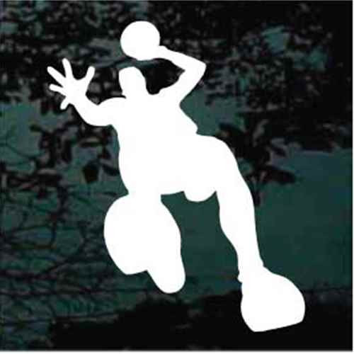 Tall Stepping Basketball Player Decals