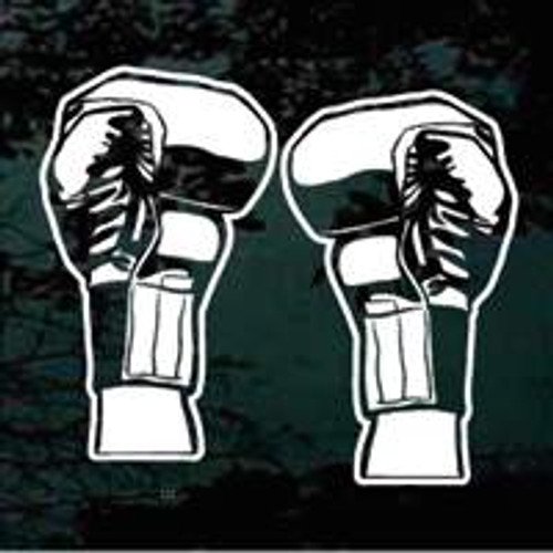 Detailed Boxing Gloves Decals