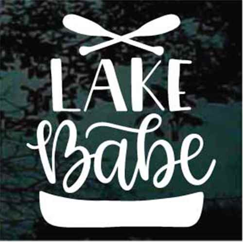 Lake Babe Canoe Decals