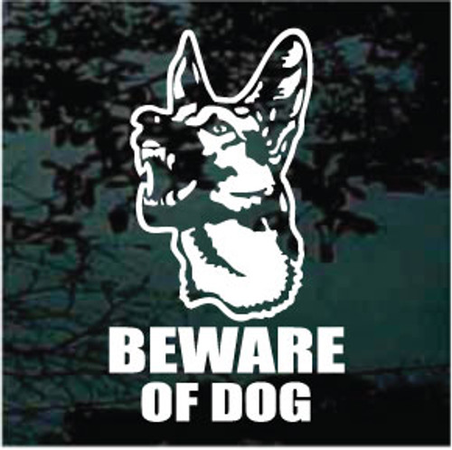 beware of german shepherd