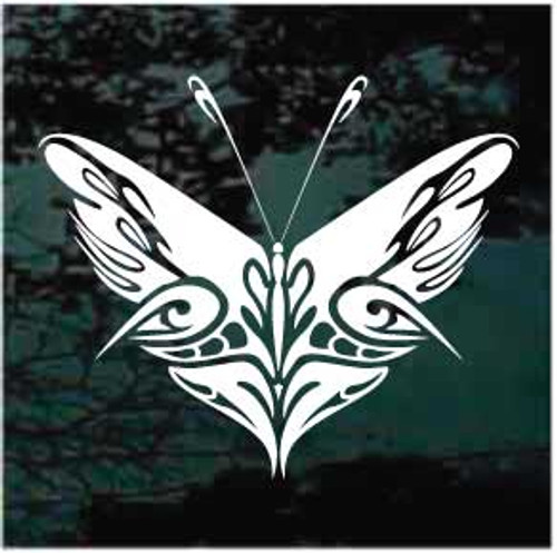 Tribal Butterfly Car Decals And Window Stickers Decal Junky 