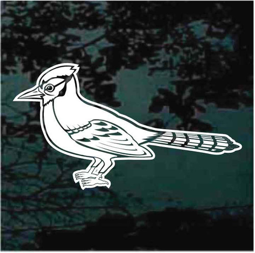 Blue Jay Songbird decals stickers