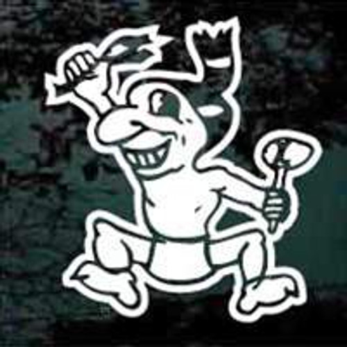 Indian Mascot 11 Decal