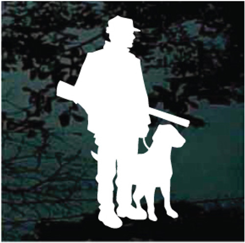 Hunter With Dog Silhouette 04 