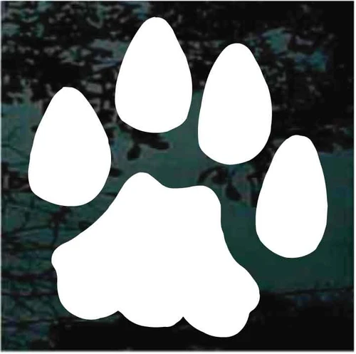 Wildcats Paw Print decals stickers
