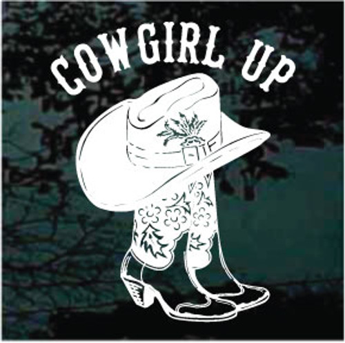 Cowgirl Up Boots & Hat 