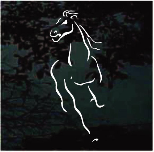 Horse Whisper car window decals stickers