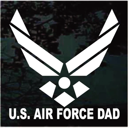 Air Force Family car window decals stickers