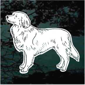 Nova Scotia Duck Toller Profile car window decals stickers