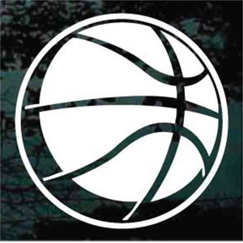 Shadow Basketball car window decals stickers Shadow Basketball car window decals stickers