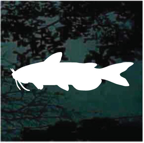 Catfish car window decals stickers
