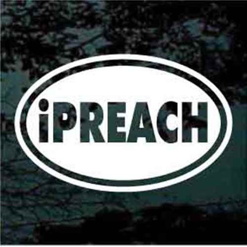 iPreach Christian Decals
