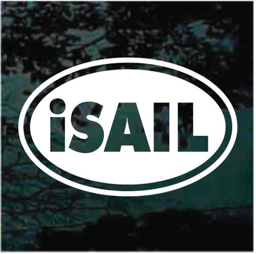 iSail Oval Decals