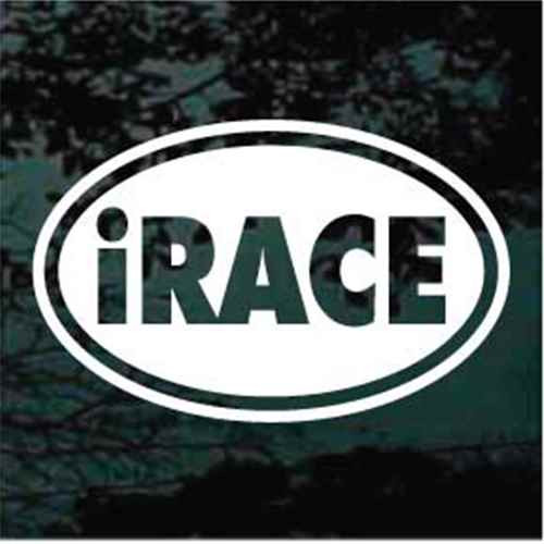 iRace Oval Decals