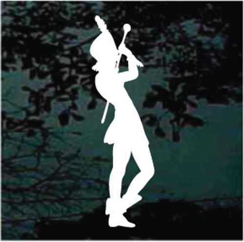 Band Majorette car window decals stickers